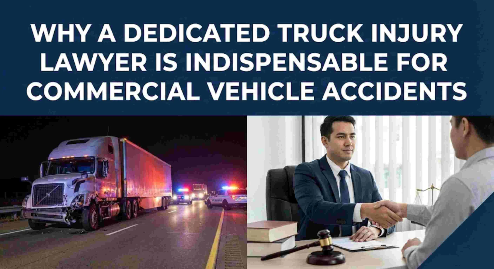 Why a Dedicated Truck Injury Lawyer is Indispensable for Commercial Vehicle Accidents