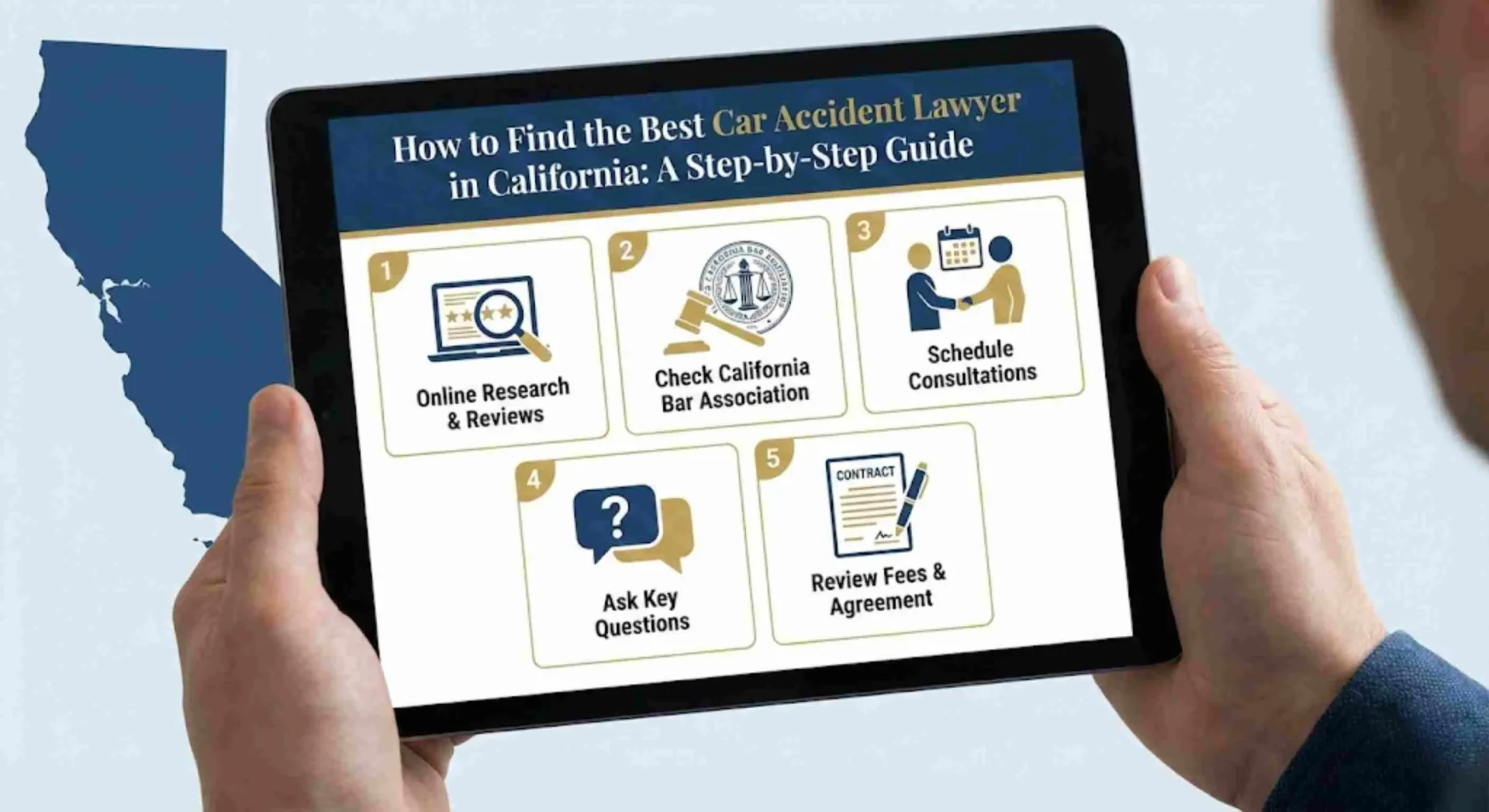 How to Find the Best Car Accident Lawyer in California: A Step-by-Step Guide