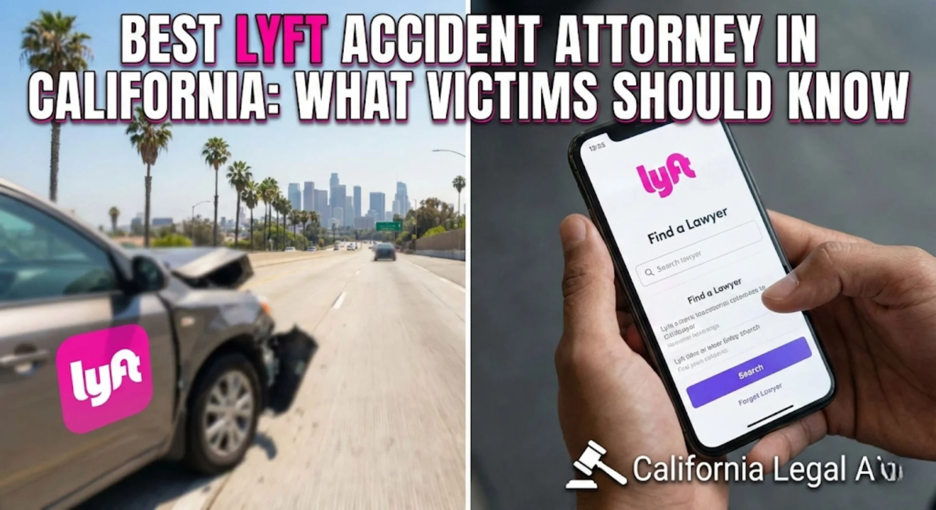 Best Lyft Accident Attorney in California: What Victims Should Know