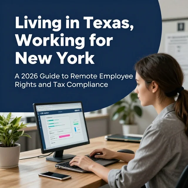 Living in Texas, Working for New York: A 2026 Guide to Remote Employee Rights and Tax Compliance