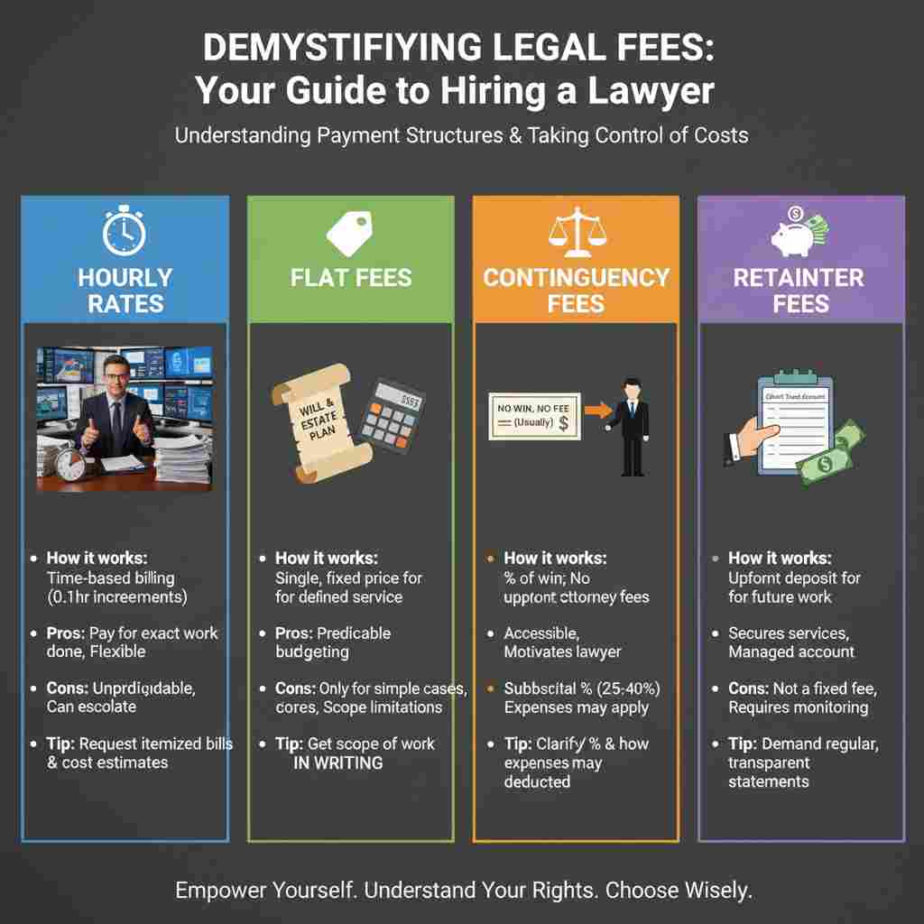 Navigating Legal Fees: Your Essential Guide to Costs and Transparency When Hiring a Lawyer