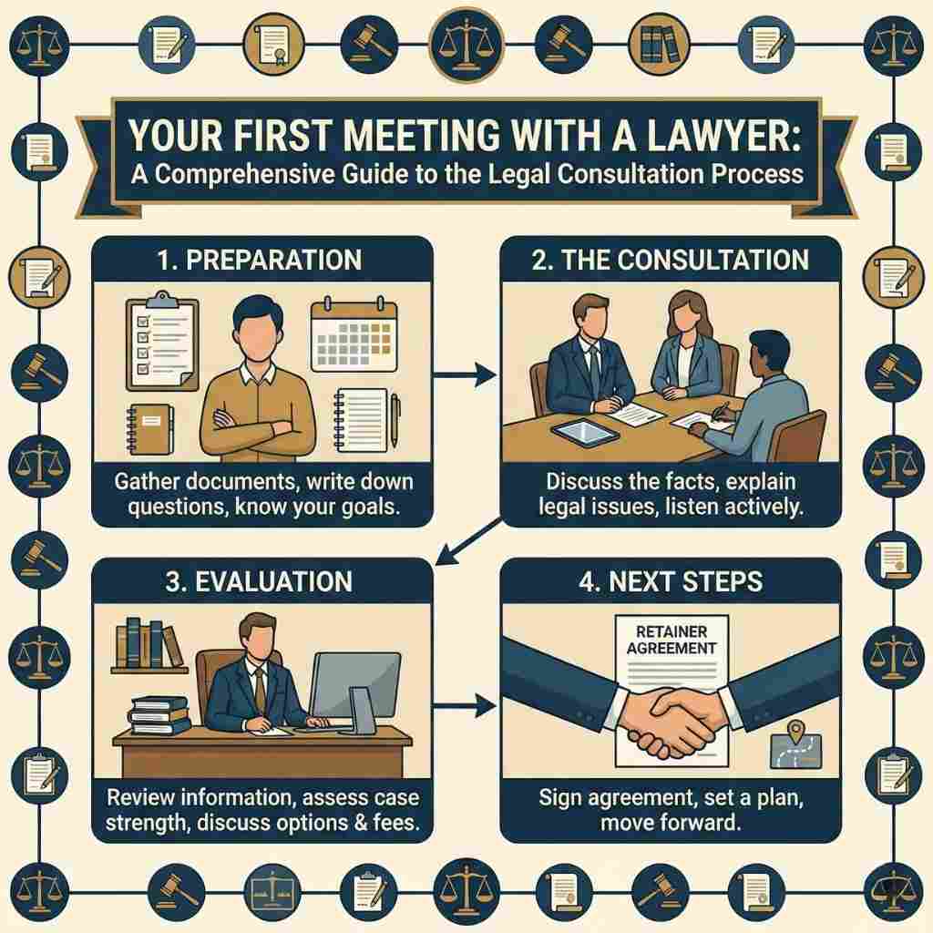 Your First Meeting with a Lawyer: A Comprehensive Guide to the Legal Consultation Process